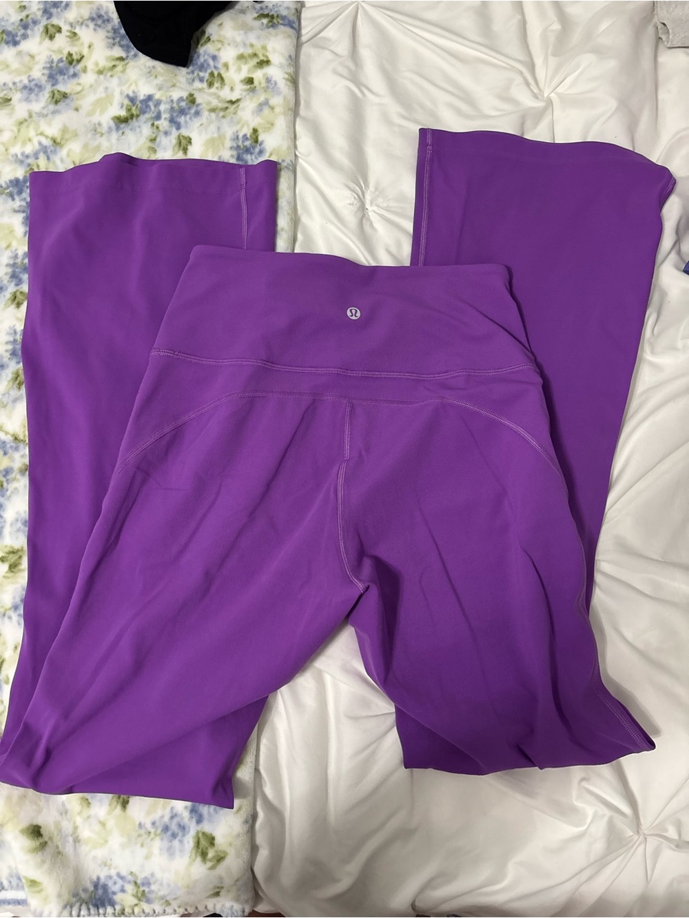 Lululemon Purple Flare Leggings